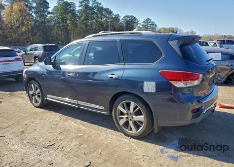 2015 Nissan Pathfinder S from USA, damaged, VIN 5N1AR2MN3FC687053